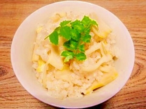 玄米八分づき☆筍ご飯